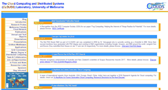 Desktop Screenshot of cloudbus.org